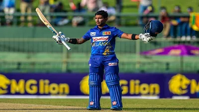 sl vs afg  पथुम निसानका श्रीलंका के लिए वनडे में दोहरा शतक लगाने वाले पहले बल्लेबाज बने  तोड़ा क्रिस गेल और सहवाग का रिकॉर्ड