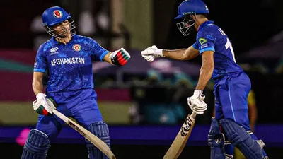 afg vs nz  केकेआर के बल्लेबाज का t20 world cup में जलवा  न्यूजीलैंड की हार वाले मैच में बने  प्लेयर ऑफ द मैच 