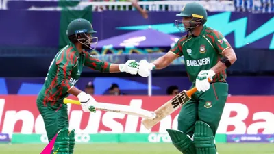 t20 world cup  पिच के बाद अब अमेरिका में अंपायरिंग को लेकर बवाल  बांग्लादेशी बल्लेबाज ने कहा  हमें इसकी कीमत चुकानी पड़ी