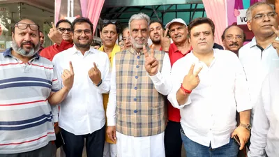 faridabad lok sabha chunav result 2024  bjp के कृष्ण पाल गुर्जर ने बचाई फरीदाबाद लोकसभा सीट  कांग्रेस के एमपी सिंह को 172914 मतों से हराया