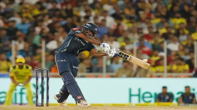 gt vs csk  साई सुदर्शन ने लगाया आईपीएल करियर का पहला शतक  25वें मैच में हासिल की यह खास उपलब्धि