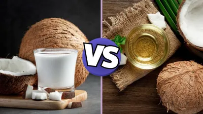 coconut oil vs coconut milk  नारियल का तेल या नारियल का दूध  बालों के लिए क्या है ज्यादा बेहतर 