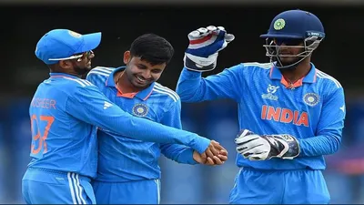 u19 world cup 2024  वर्ल्ड कप में भारत के लिए सबसे ज्यादा विकेट लेने वाले गेंदबाज रहे सौम्य पांडे  7 मैचों में किए इतने शिकार
