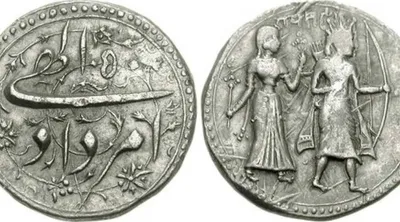 राम टका  मुगल सम्राट अकबर ने सिक्कों पर छपवाई थी राम सीता की आकृति  जानें अब कहां हैं वे सिक्के 