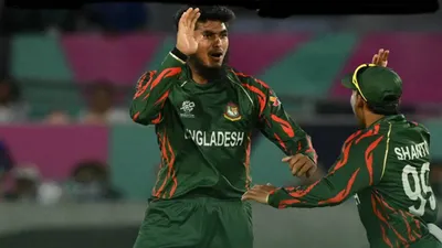 sl vs ban  कांटे के मुकाबले में बांग्लादेश ने श्रीलंका को धोया  मुस्तफिजुर और रिशाद हुसैन की घातक गेंदबाजी