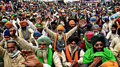 farmers protest  आर पार के मूड में किसान  16 फरवरी को भारत बंद का किया ऐलान  मजदूर संगठनों ने भी दिया समर्थन