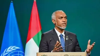india maldives row  मालदीव के राष्ट्रपति मुइज्जू को बड़ा झटका  भारत विरोधी सोच के चलते विपक्ष का संसदीय संबोधन से बहिष्कार