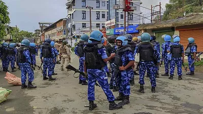 manipur violence  मणिपुर में दी जाएगी प्रतिबंधों में ढील  सीएम एन बीरेन सिंह बोले  हिंसा में हो सकता है बाहरी ताकतों का हाथ