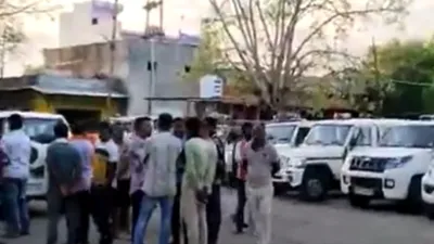 rajasthan road accident  राजस्थान में भीषण सड़क हादसा  शादी समारोह से लौट रहे 9 लोगों की मौत