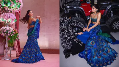 जामनगर के मोरों से प्रेरित था जाह्नवी कपूर का लहंगा  अनंत राधिका के संगीत में डांस से पहले बॉयफ्रेंड ने काट दी ड्रेस