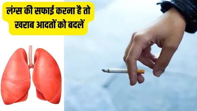 lungs detoxify  सिगरेट और तंबाकू के बिना नहीं बनता काम  इस खास तरीके को अपना लें  फेफड़े की गंदगी हो जाएगी क्लीन