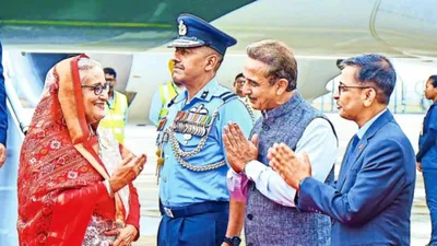 बांग्लादेश की पीएम शेख हसीना की प्रधानमंत्री modi से मुलाकात  रक्षा समेत इन मुद्दों पर होगी चर्चा