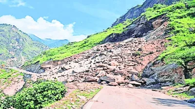 हिमाचल प्रदेश  दो साल में छह गुना बढ़ीं भूस्खलन की घटनाएं  2022 में 117 बार आई आपदा