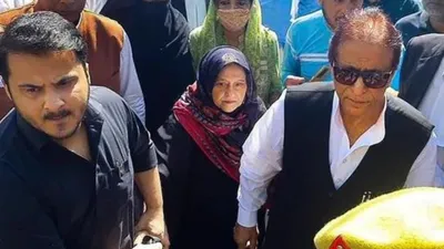 हाई कोर्ट के आदेश के बाद जेल से रिहा हुईं आजम खान की पत्नी तंजीम फातिमा  मीडिया से बोलीं  कोर्ट ने न्याय को जिंदा रखा